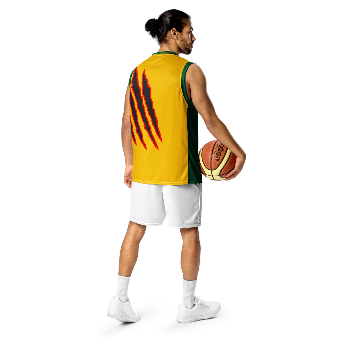 Recycled unisex basketball jersey