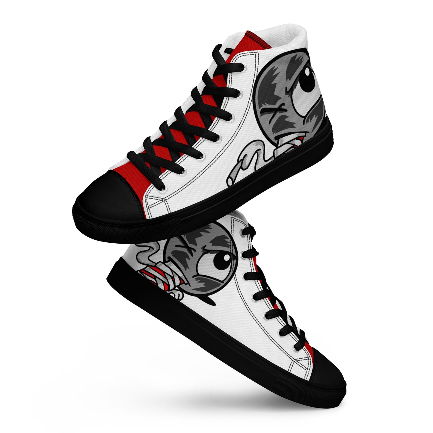 Women’s high top canvas shoes