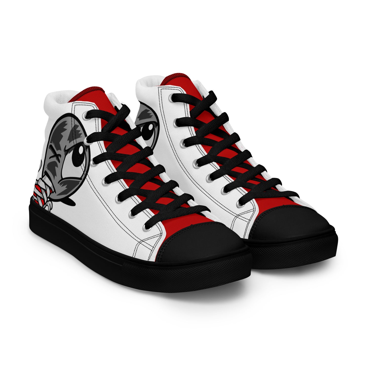 Women’s high top canvas shoes