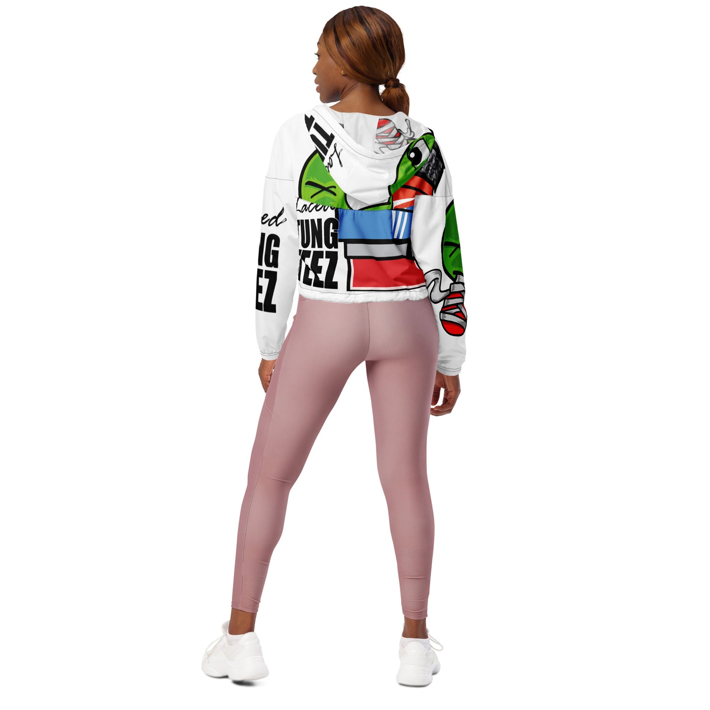 Women’s cropped windbreaker