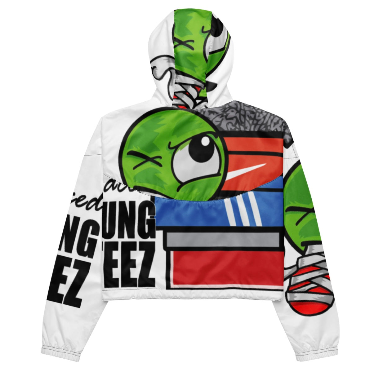 Women’s cropped windbreaker