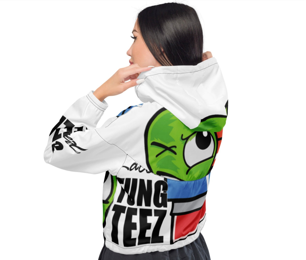 Women’s cropped windbreaker