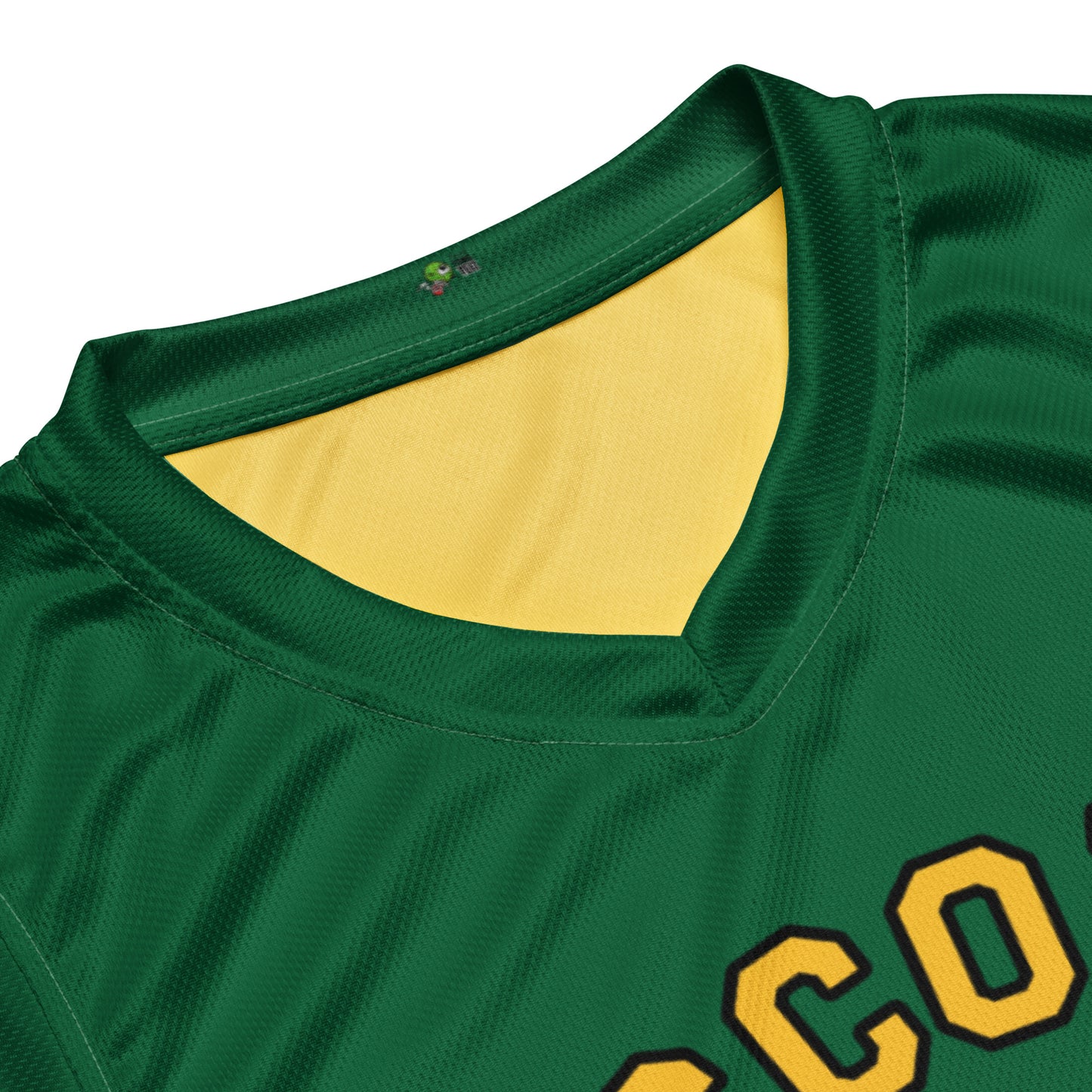 Recycled unisex basketball jersey