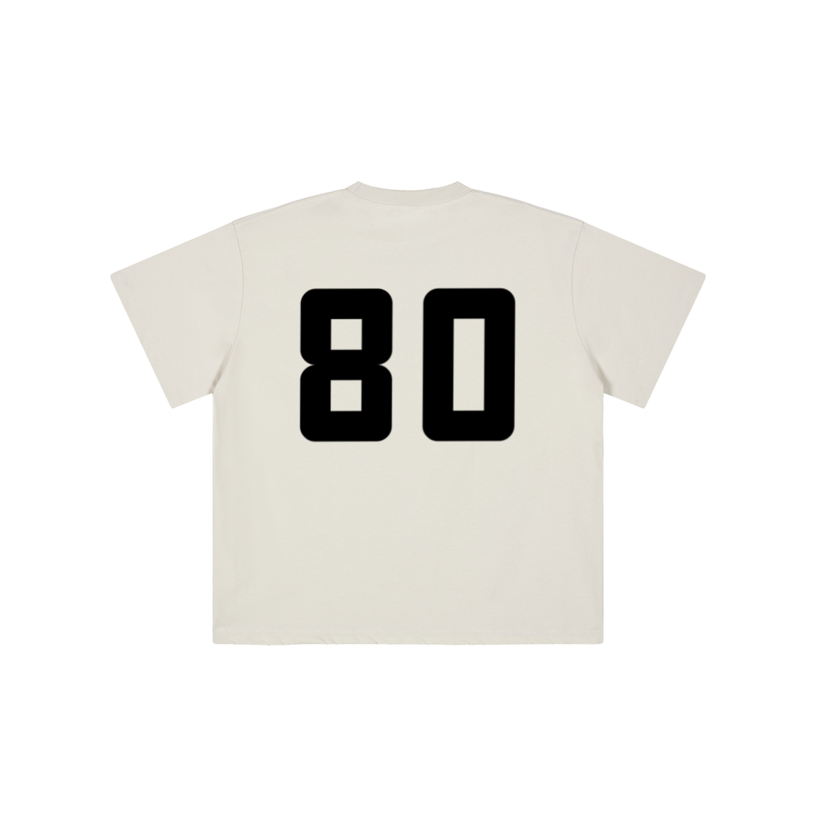 230GSM Unisex Raw-Hem Cooling Sports T-shirt Sand Apricot