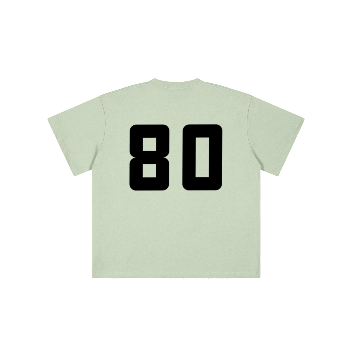 230GSM Unisex Raw-Hem Cooling Sports T-shirt Halo Green