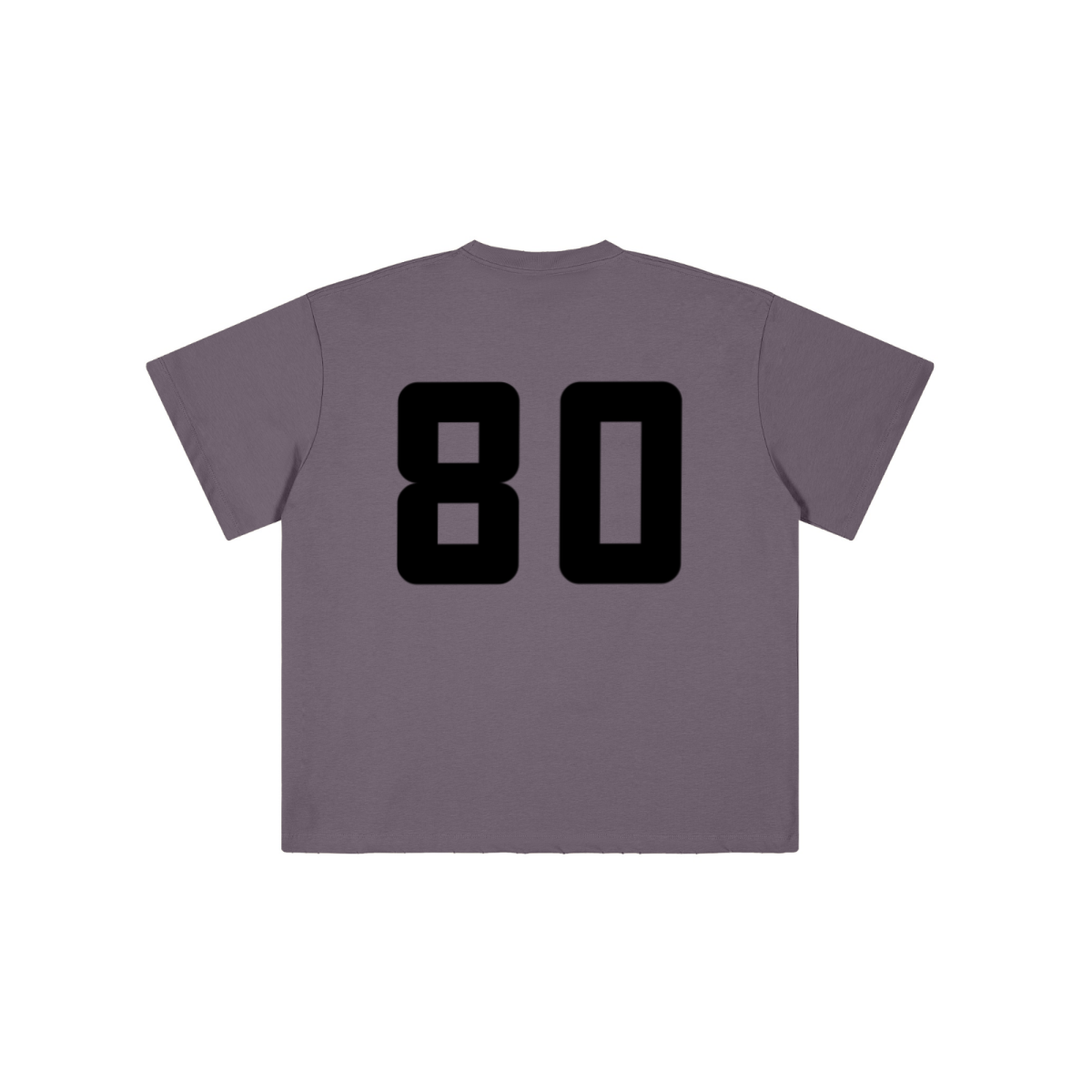 230GSM Unisex Raw-Hem Cooling Sports T-shirt Raspberry Purple
