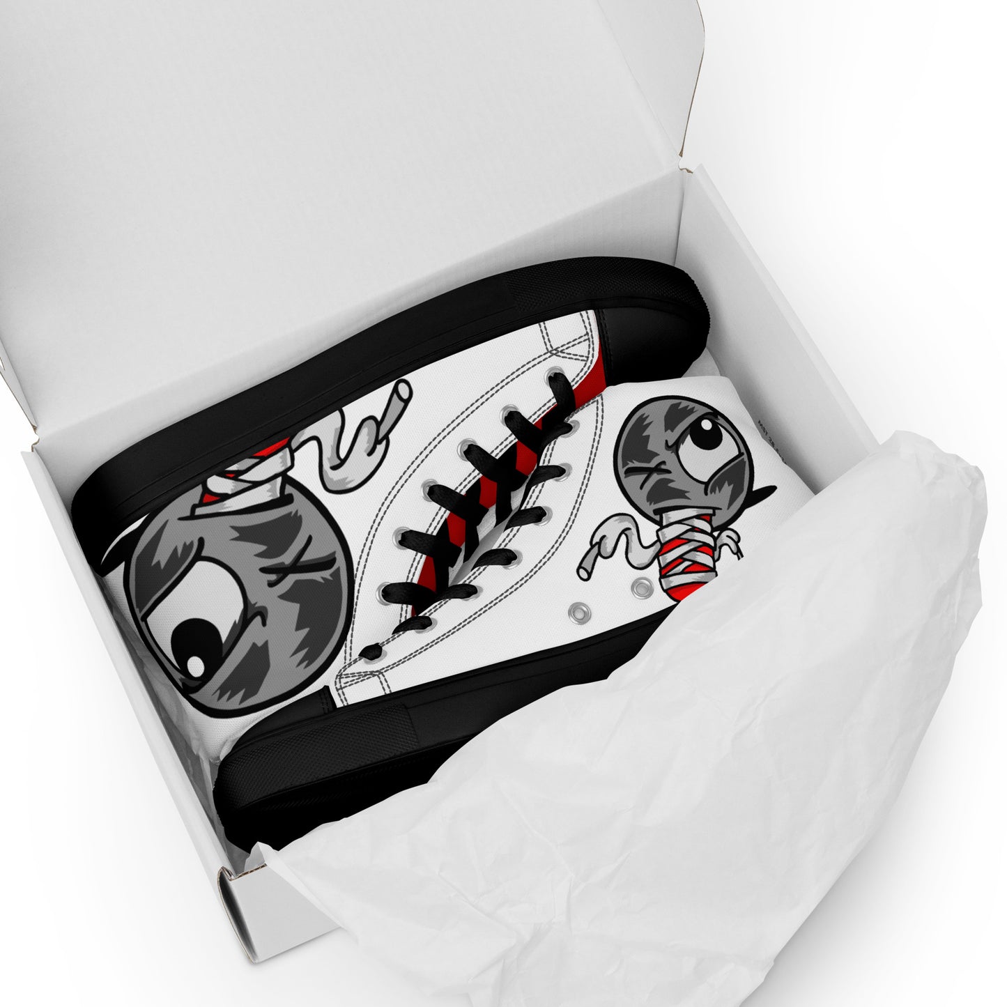 Women’s high top canvas shoes