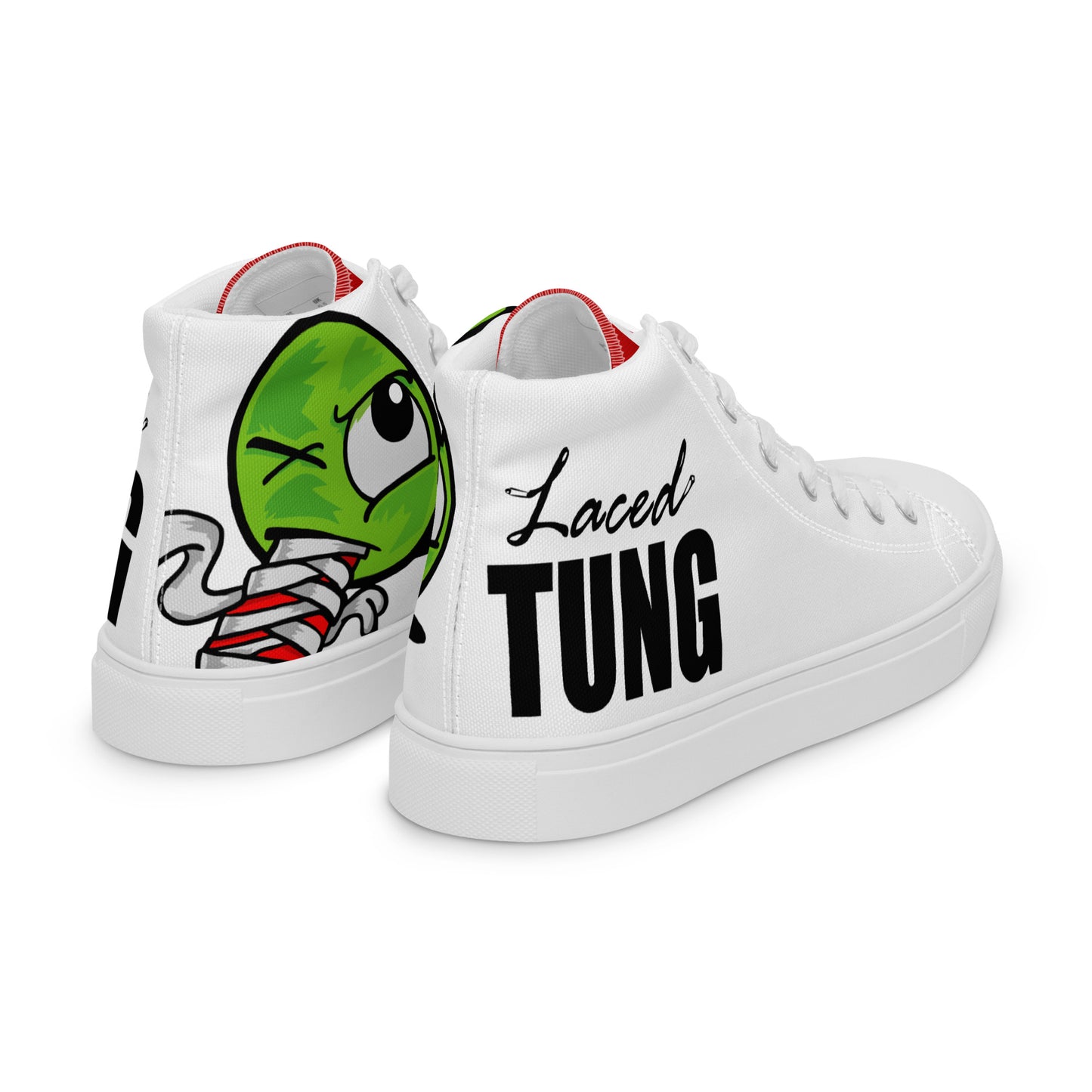 Women’s high top canvas shoes