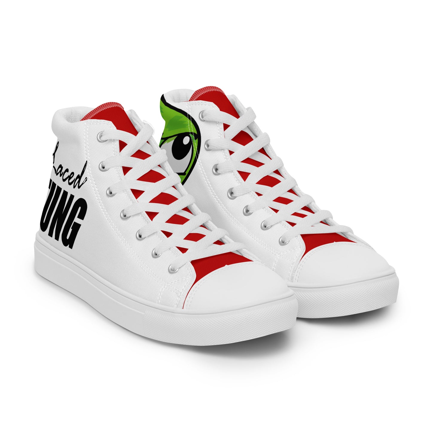 Women’s high top canvas shoes