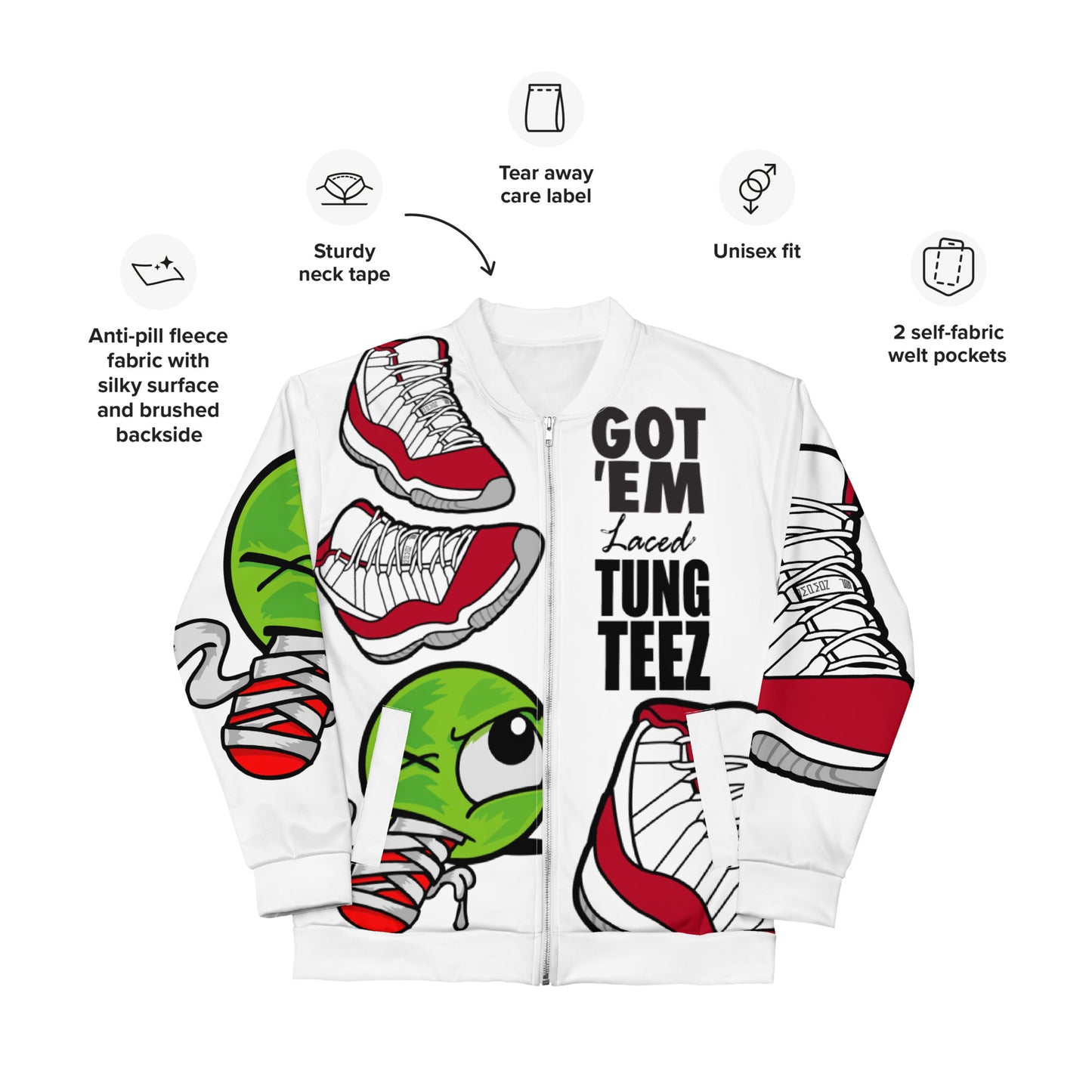 Unisex Bomber Jacket