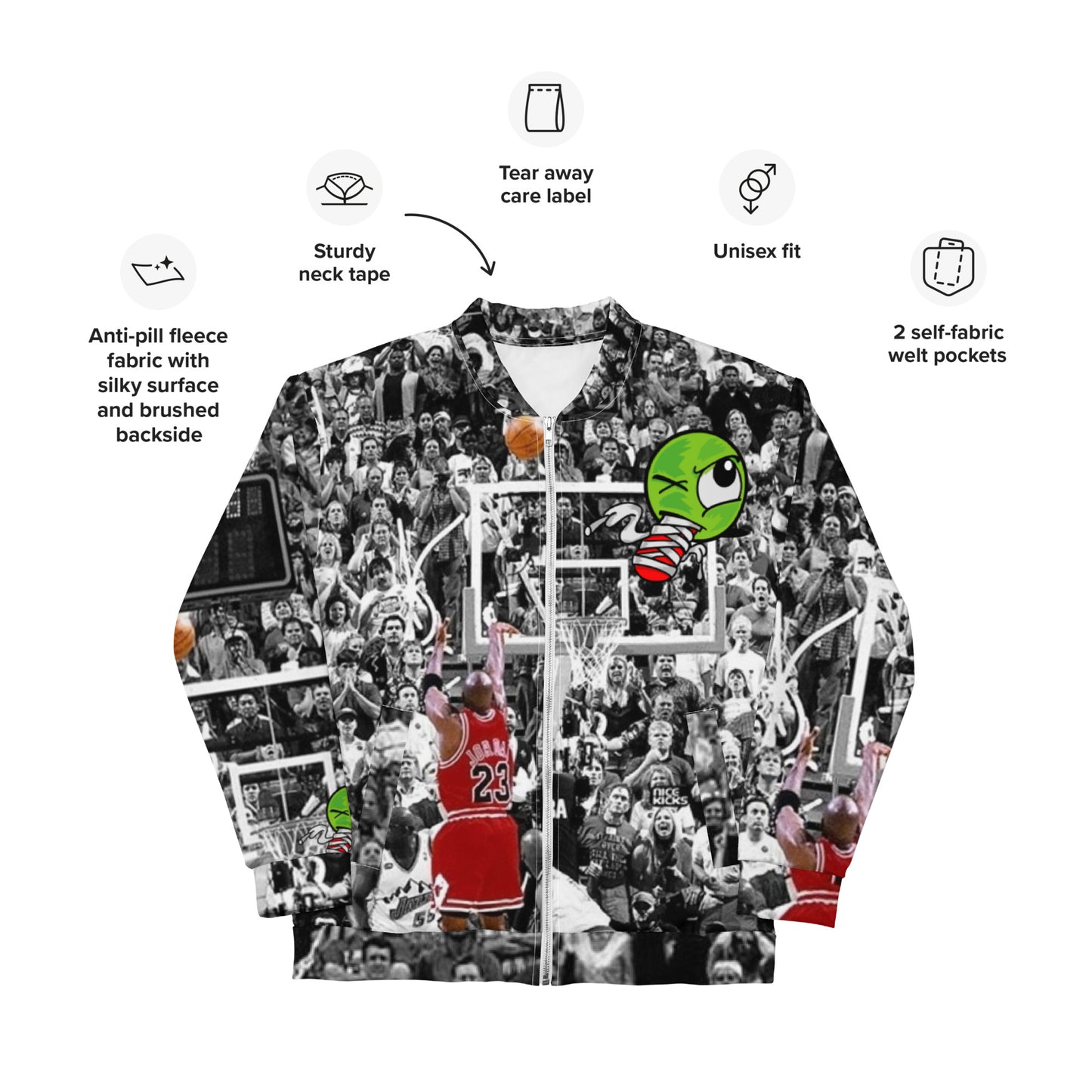 Unisex Bomber Jacket