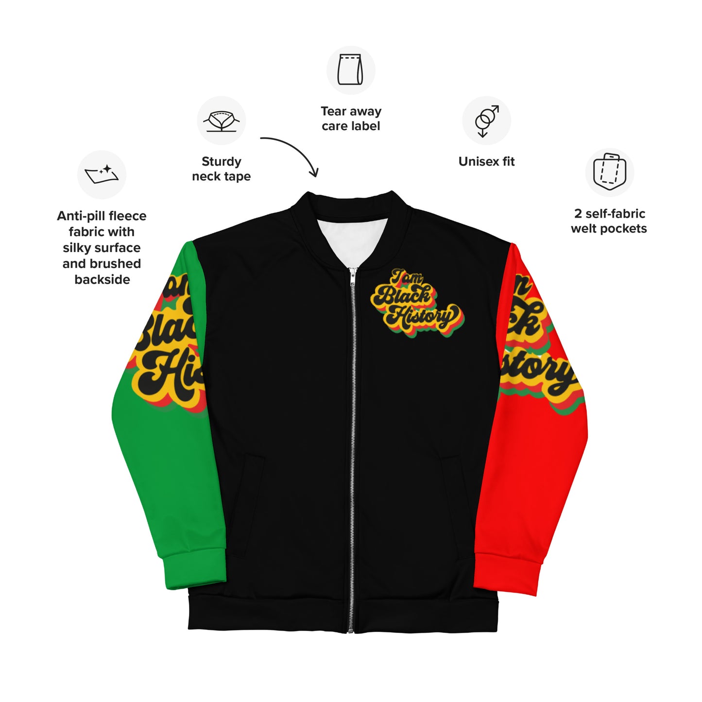 Unisex Bomber Jacket