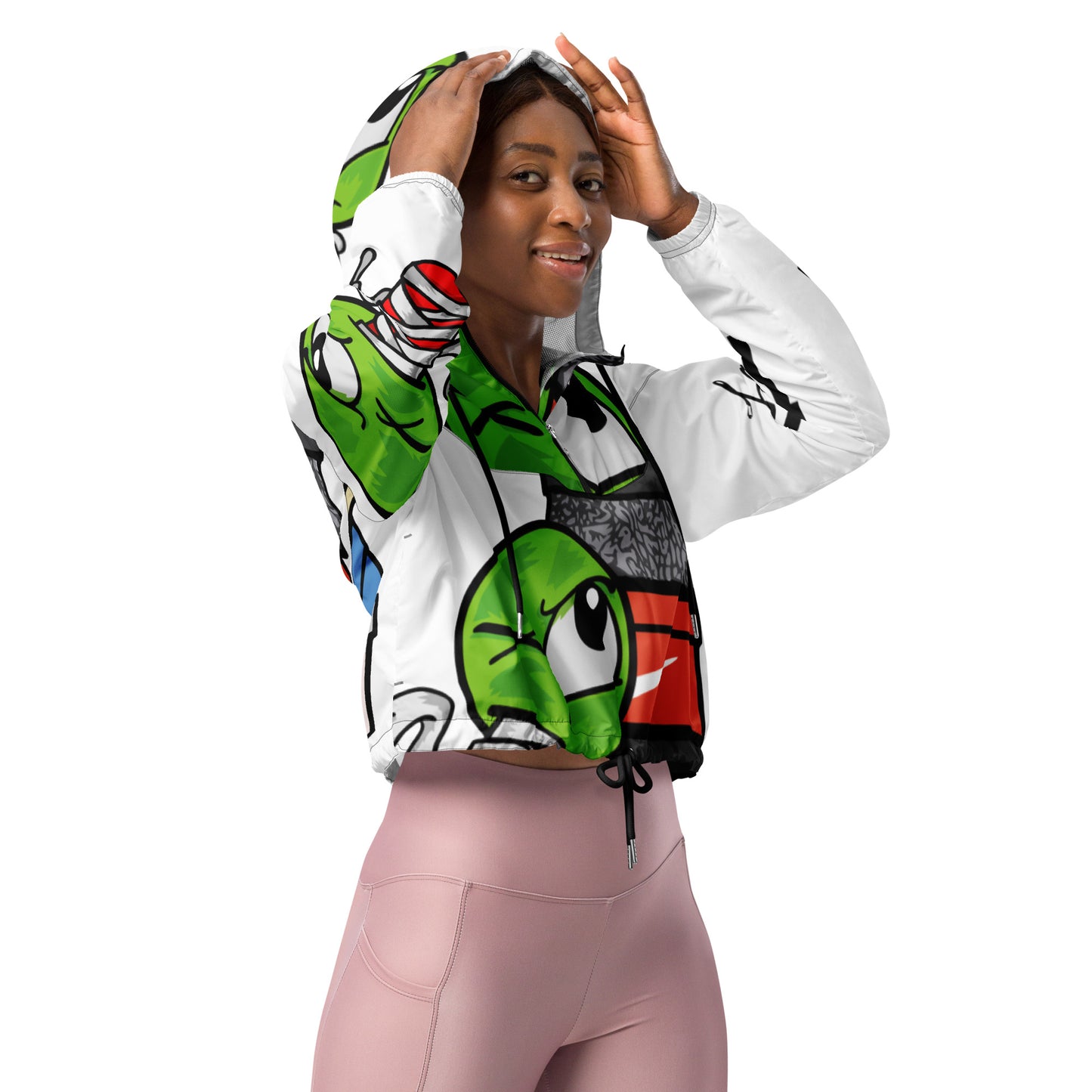 Women’s cropped windbreaker