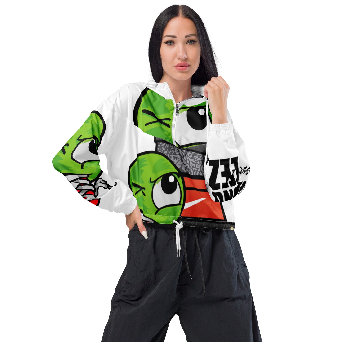 Women’s cropped windbreaker