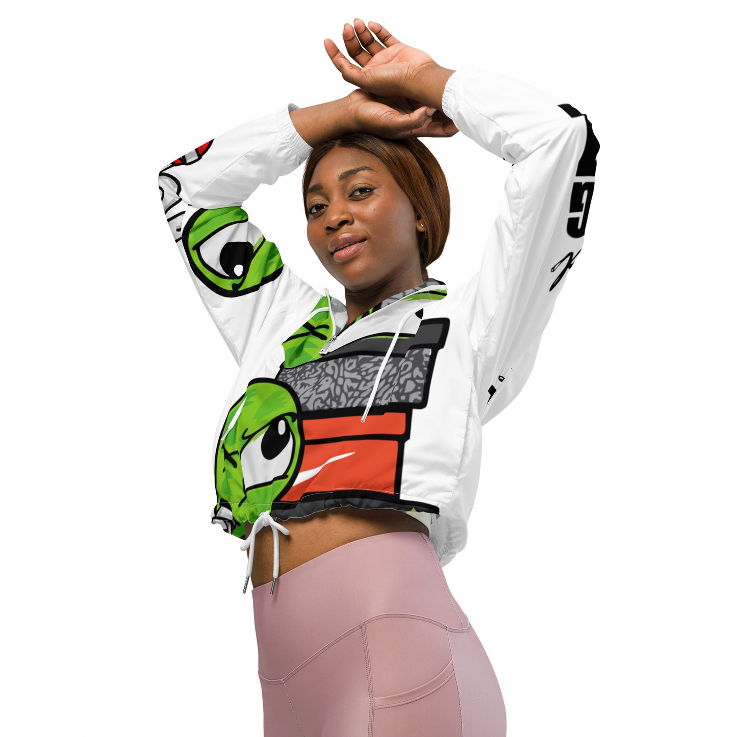 Women’s cropped windbreaker