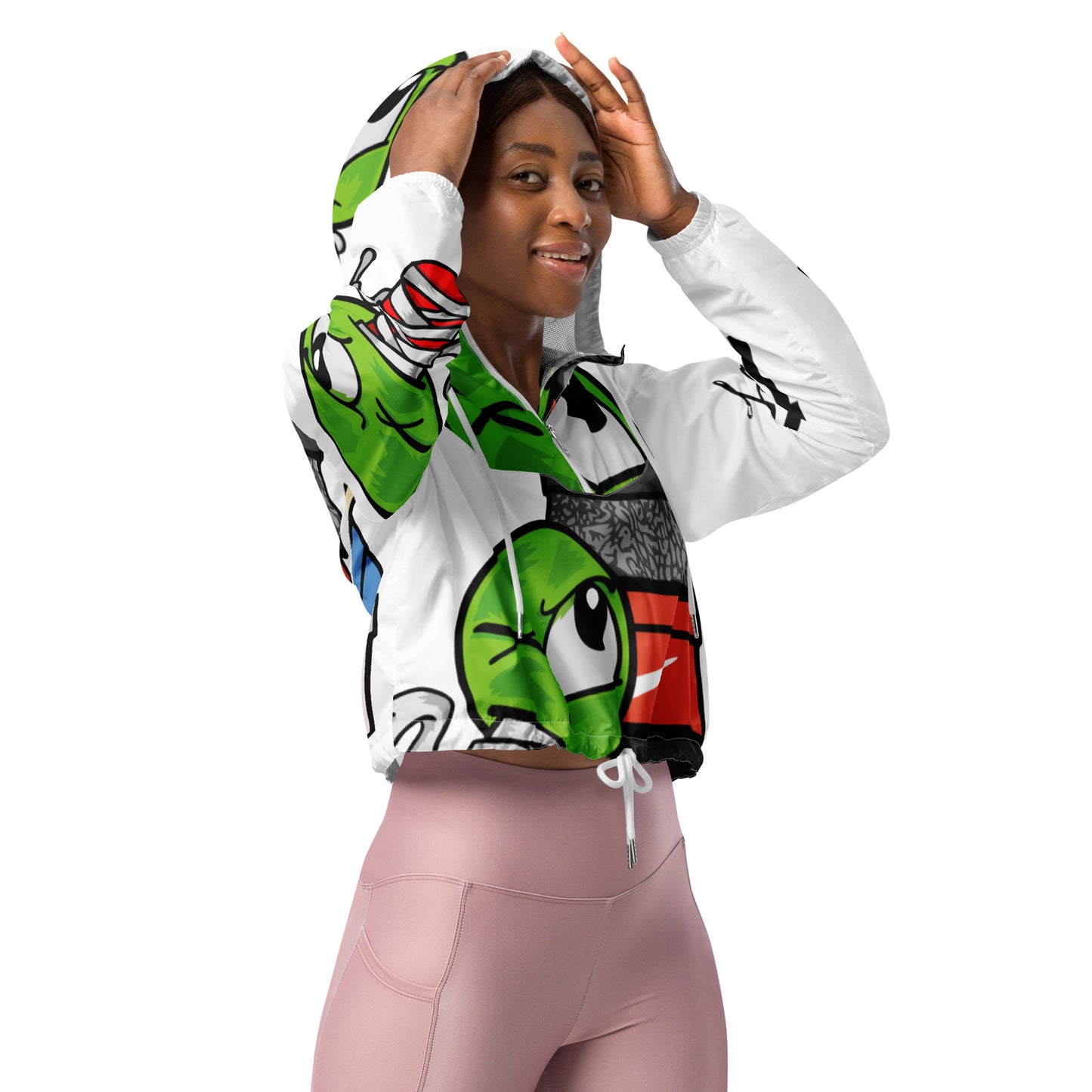 Women’s cropped windbreaker