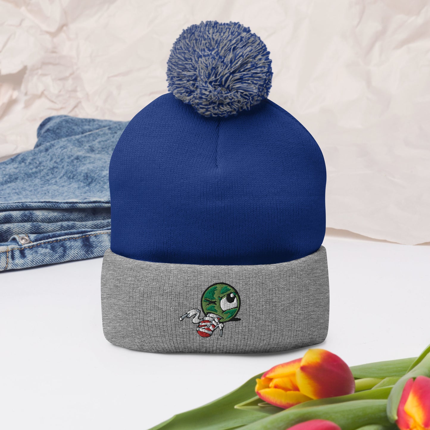Pom-Pom Beanie